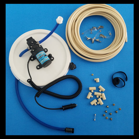 BL Bucket Lid Basic Portable Misting System Kit The Original System Made in USA!! You cut and assemble to your specific needs!