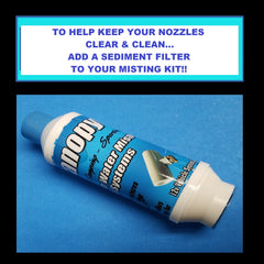 BL Bucket Lid Basic Portable Misting System Kit The Original System Made in USA!! You cut and assemble to your specific needs!
