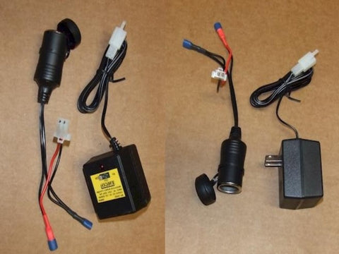 12volt Battery Charger & Battery Power Connector Kit