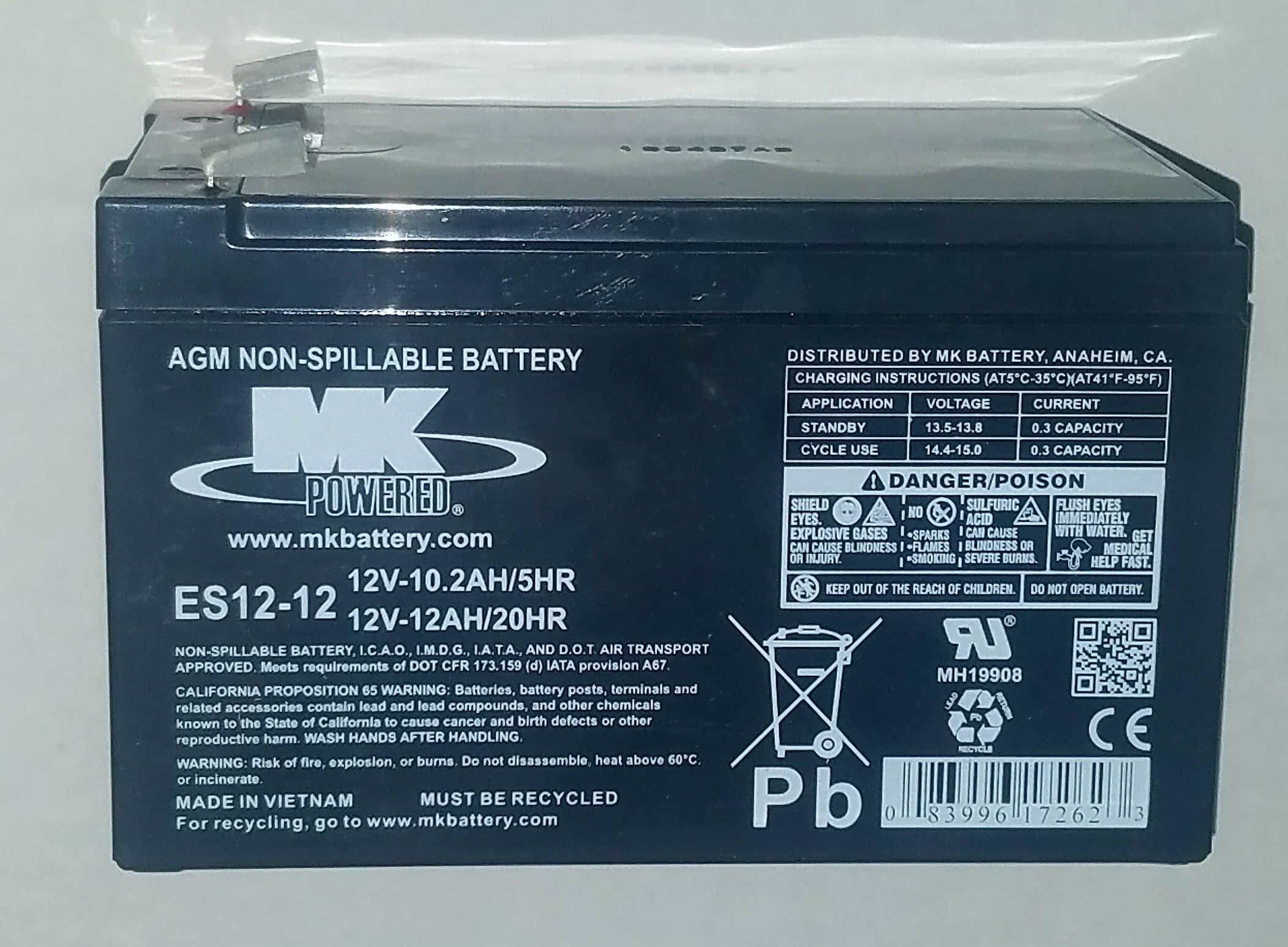 Large 12Volt Battery Only